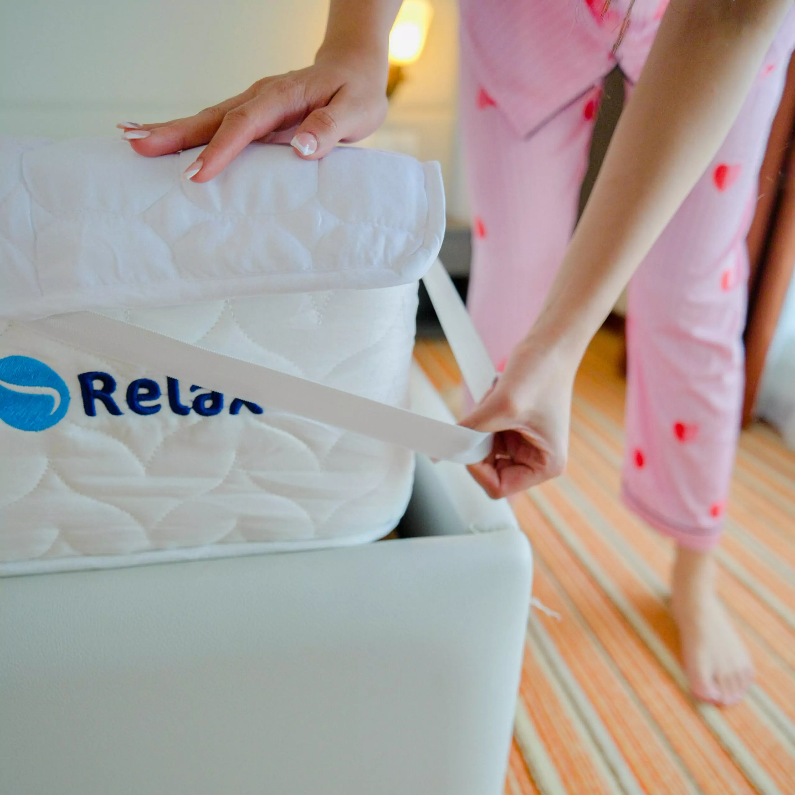 Luxe Guard – Protecteur de Matelas en Coton Anti-Humidité, Doux et Silencieux – Image 1