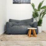 Pouf Relax Confort - Lounge Duo - Gris