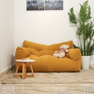 Pouf Relax Confort - Lounge Duo - Jaune