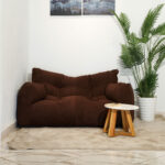 Pouf Relax Confort - Lounge Duo - Marron