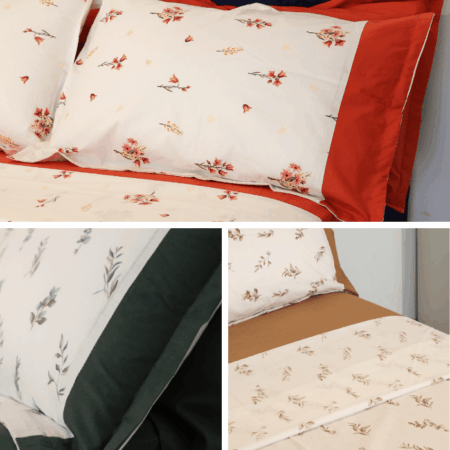 Bloomé – Parure de Draps Fleurie en Coton Haut de Gamme