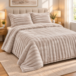 ONDA – Plaid Doux avec 2 Taies Assorties – Image 5