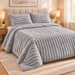 ONDA – Plaid Doux avec 2 Taies Assorties – Image 6