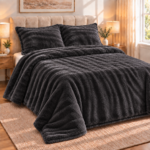 ONDA – Plaid Doux avec 2 Taies Assorties – Image 9
