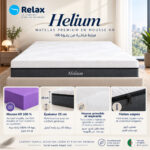 HELIUM – Matelas Premium en Mousse HR Haute Résilience – Image 2